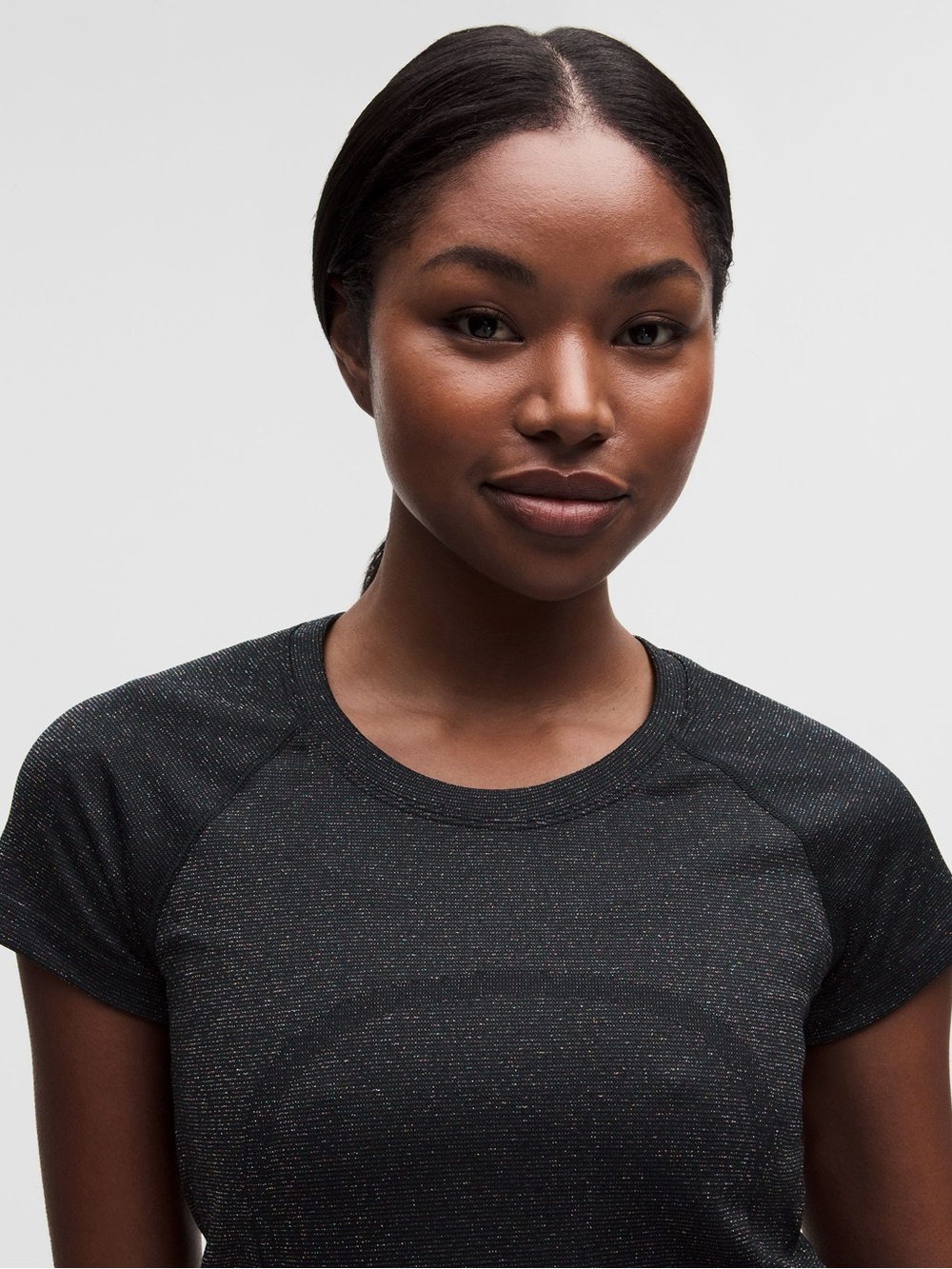 Lululemon /// Women’s Swiftly Tech Short-Sleeve Shirt 2.0 - Sparkle - Size 4 - Picture 5 of 14